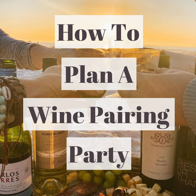How To Plan A Wine Pairing Party